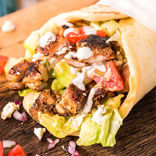 chickens shawrma